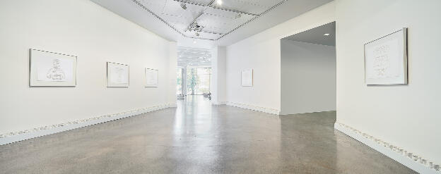 Julie York: Materially Speaking, installation view, Richmond Art Gallery, 2013