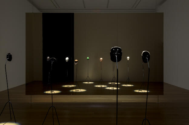 Simon Starling, Project for a Masquerade (Hiroshima), 2010-11; installed Rennie Collection 2017