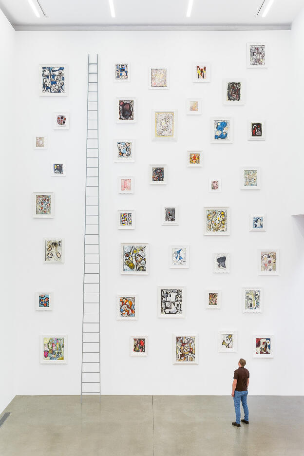 Rodney Graham: A Partial Overview of My Brief Modernist Career (2006-2009), 2006-2009; installed Rennie Collection, 2014