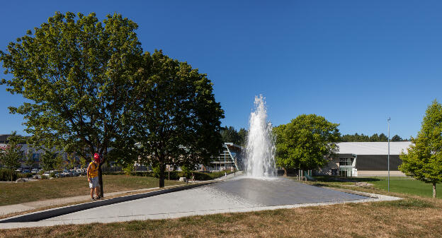 Vanessa Kwan & Erica Stocking: Hillcrest Geyser, 2012; Hillcrest Park, Vancouver BC