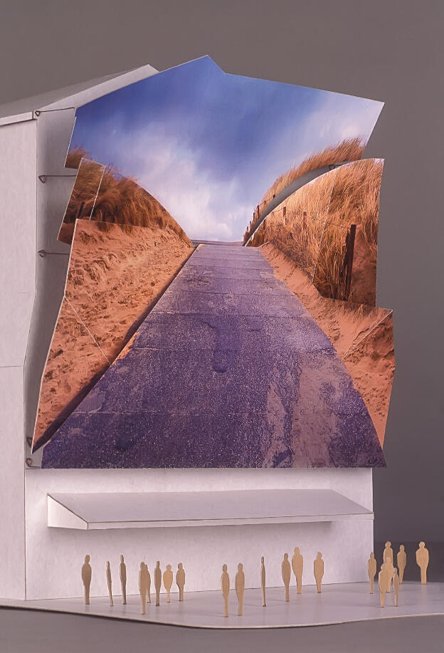 no. 3: The Stage II [scale prototype], 2006, Pictro prints and mixed media