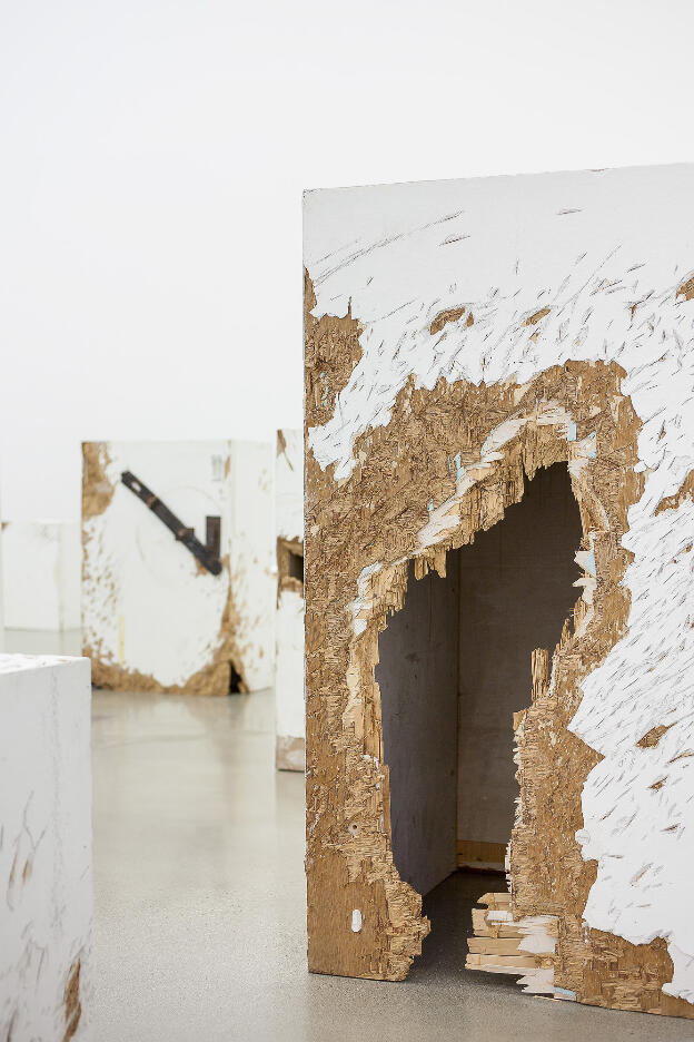 Mike Nelson: Le Cannibale (parody, consumption and institutional critique) [detail], 2008; installed Rennie Collection, 2013