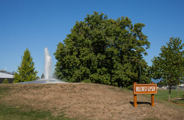 Vanessa Kwan & Erica Stocking: Hillcrest Geyser, 2012; Hillcrest Park, Vancouver BC