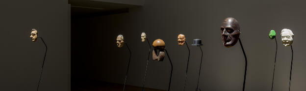 Simon Starling, Project for a Masquerade (Hiroshima), 2010-11; installed Rennie Collection 2017