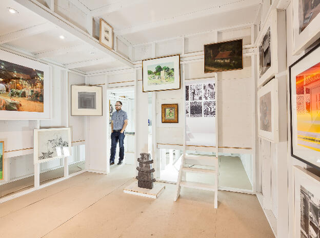 Samuel Roy-Bois: Not a new world, just an old trick, 2013; installed SFU Gallery, 2013