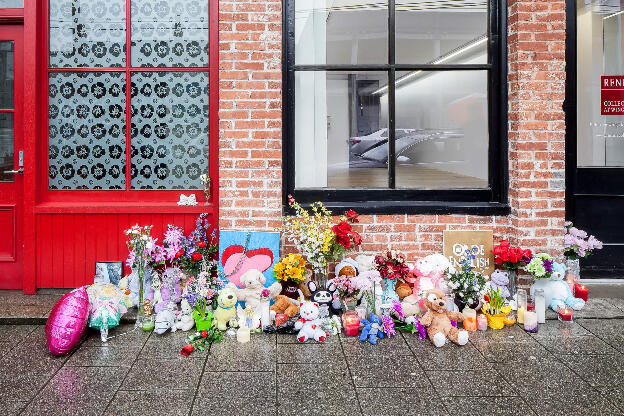 Robert Beck/Robert Buck: The Shrine (from e to u), 2000/2012; installed Rennie Collection, 2012