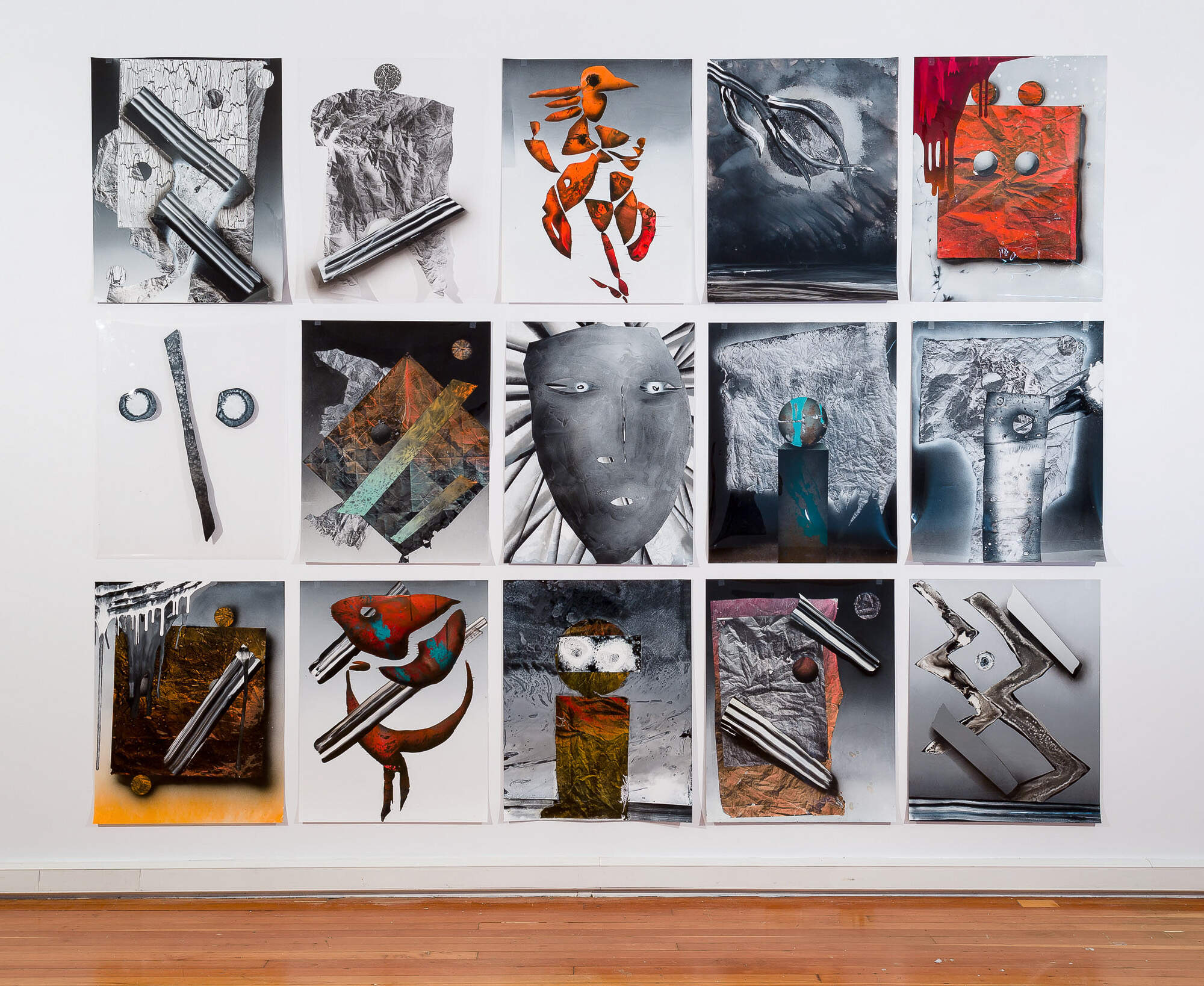 Ryan Peter: Sediment, installation view, Republic Gallery, 2014