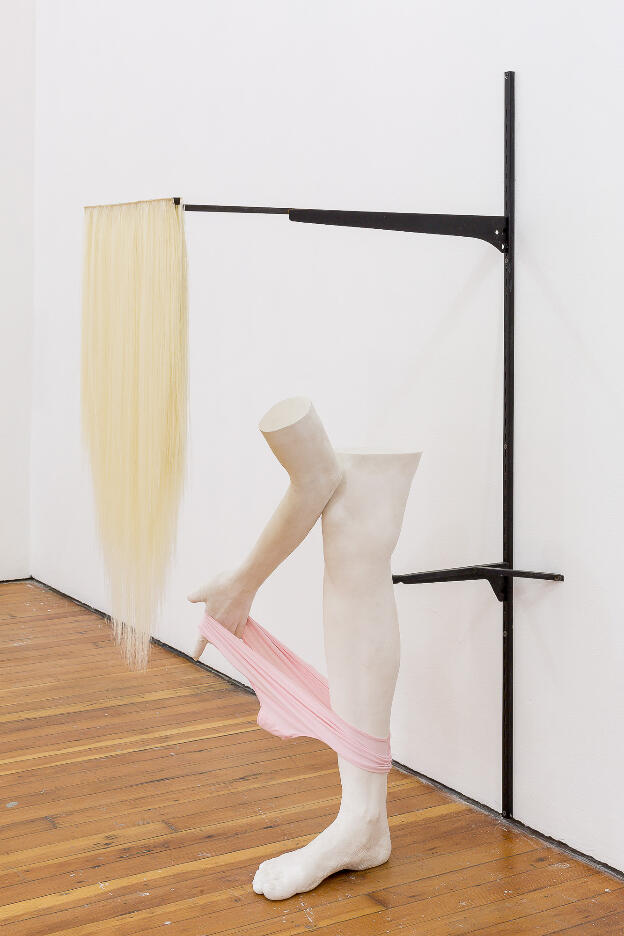 Valérie Blass: Je suis une image, 2014; installed Artspeak, 2014